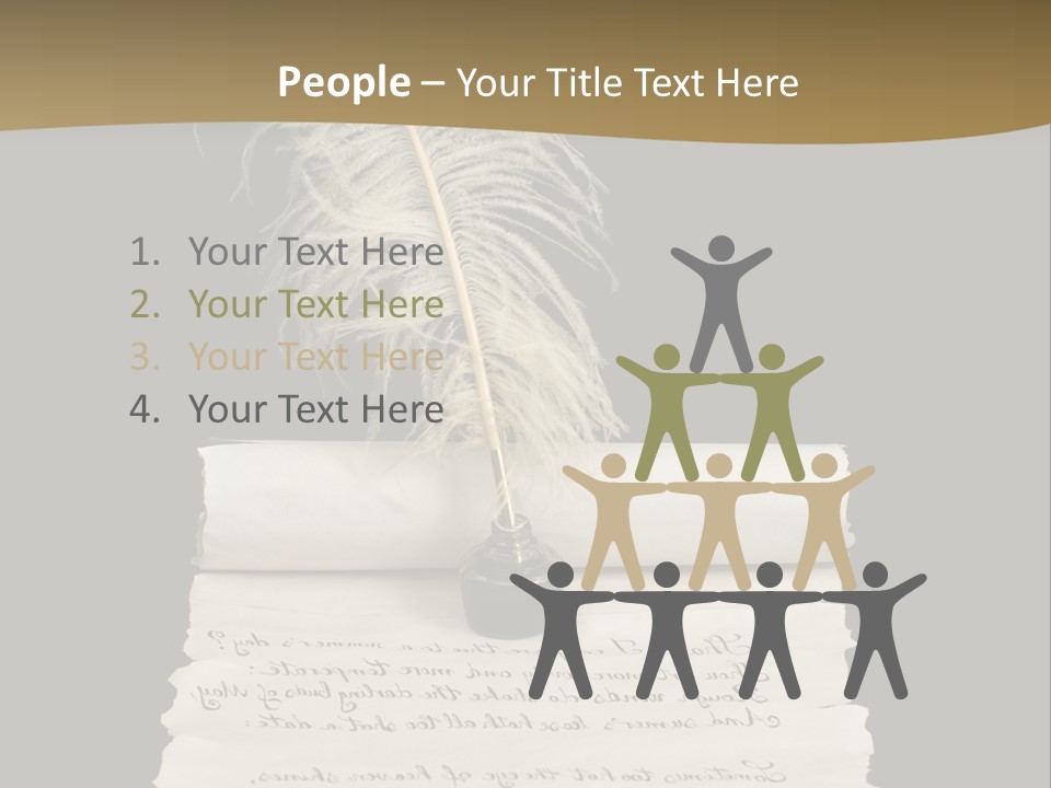 Closeup Focus Selective PowerPoint Template