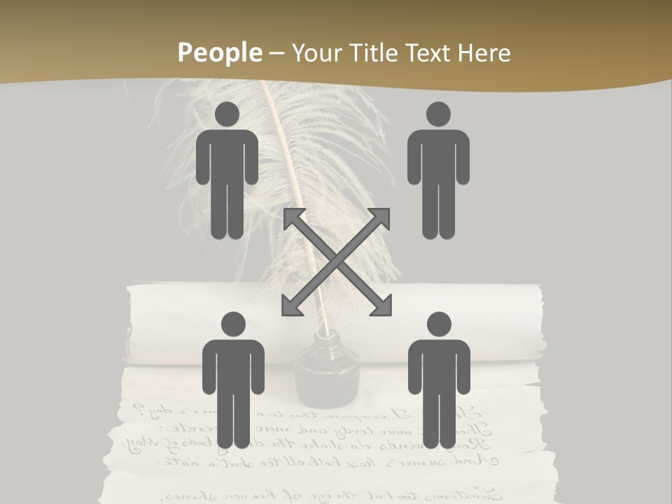 Closeup Focus Selective PowerPoint Template