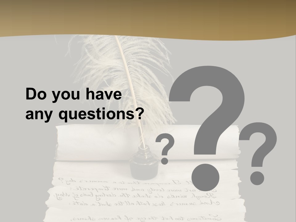 Closeup Focus Selective PowerPoint Template