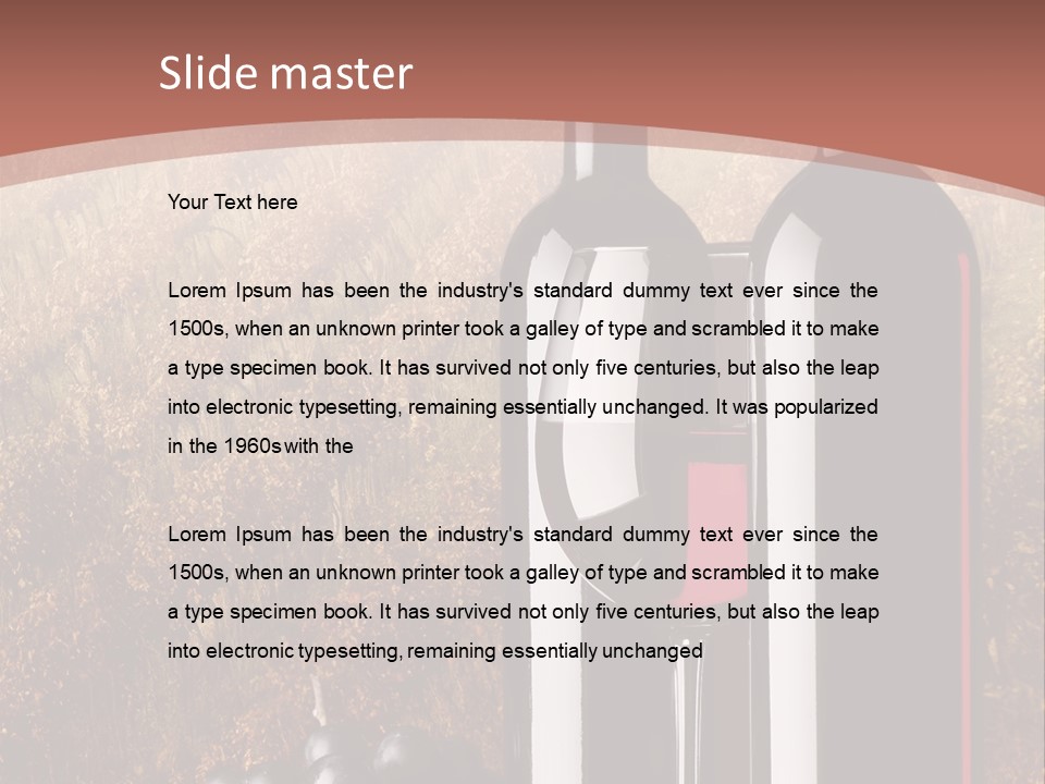 Lifestyle Vitamin Outside PowerPoint Template