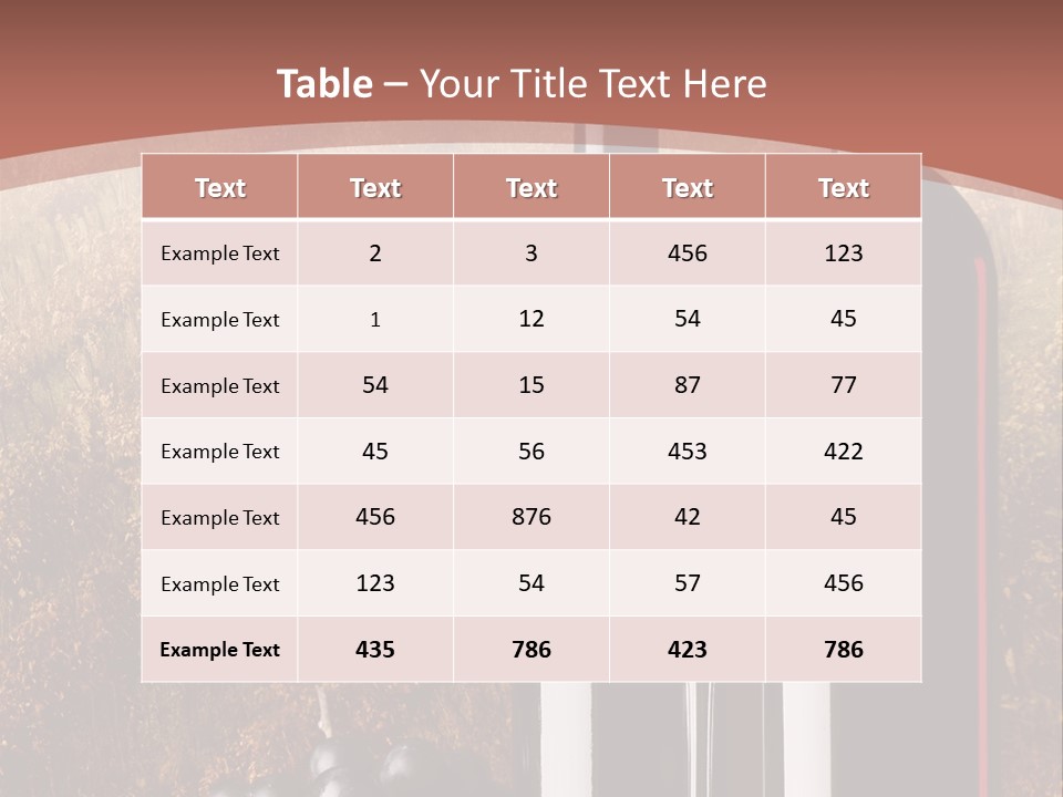 Lifestyle Vitamin Outside PowerPoint Template
