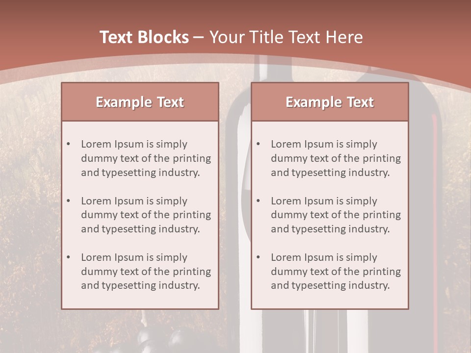 Lifestyle Vitamin Outside PowerPoint Template