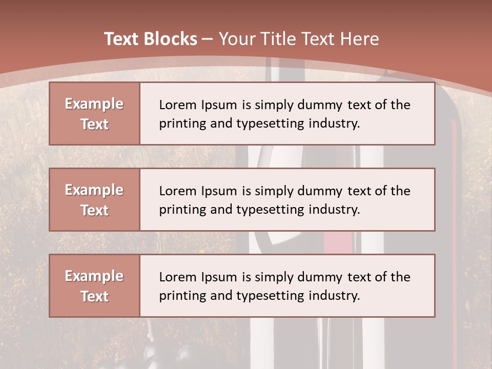 Lifestyle Vitamin Outside PowerPoint Template