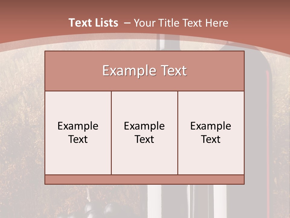 Lifestyle Vitamin Outside PowerPoint Template