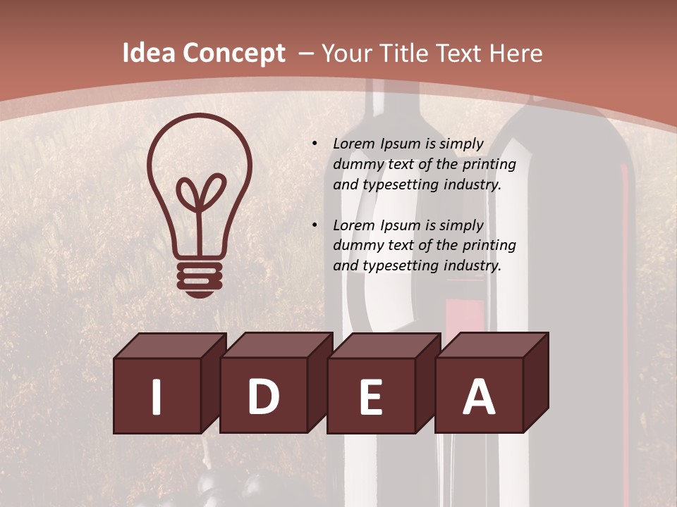 Lifestyle Vitamin Outside PowerPoint Template