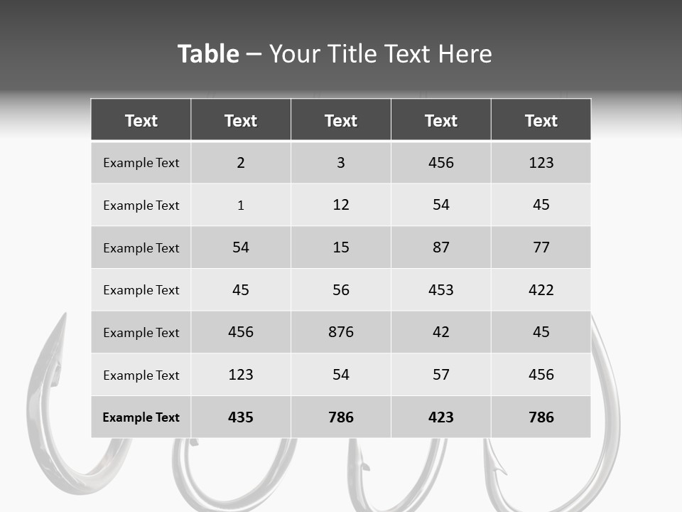 Sport Isolated Metal PowerPoint Template