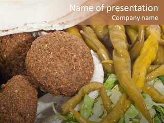 Arab Turkey Bakery PowerPoint Template