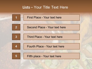 Arab Turkey Bakery PowerPoint Template