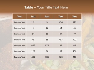 Arab Turkey Bakery PowerPoint Template