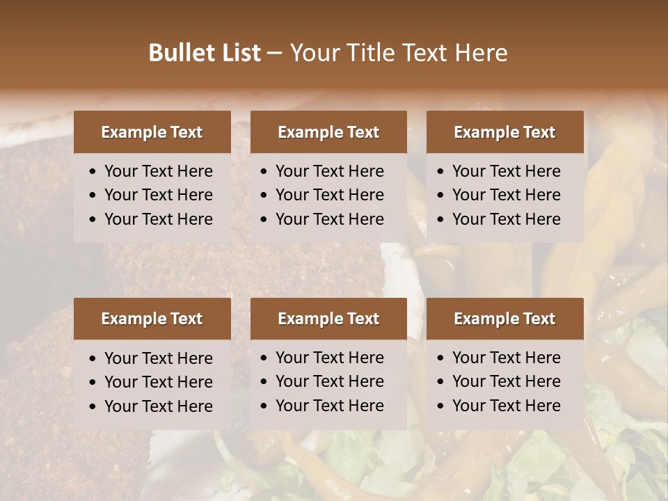 Arab Turkey Bakery PowerPoint Template