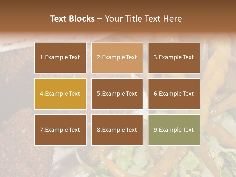 Arab Turkey Bakery PowerPoint Template