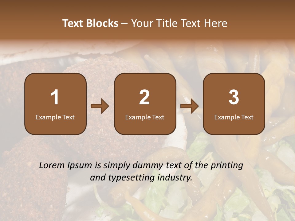 Arab Turkey Bakery PowerPoint Template