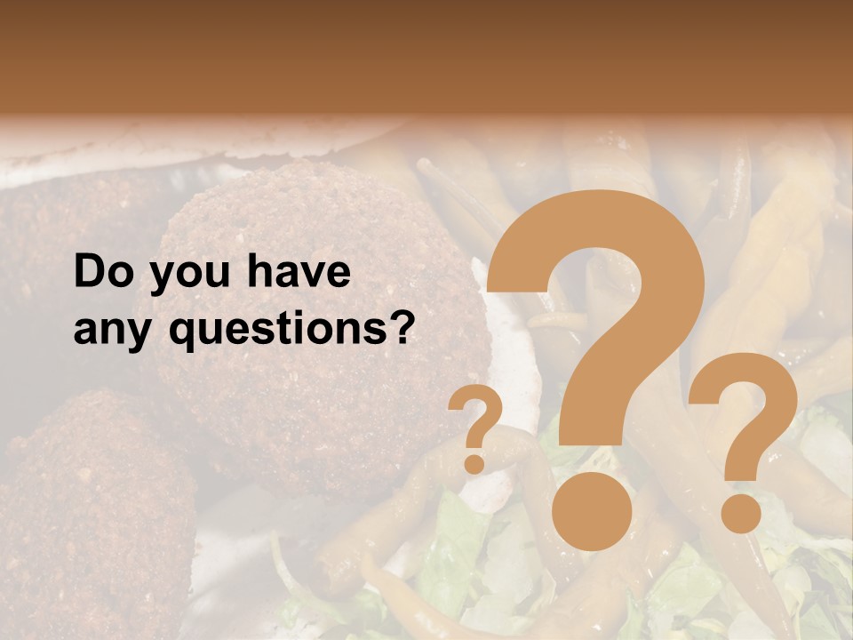 Arab Turkey Bakery PowerPoint Template