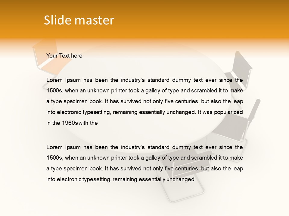 Leather Business Conference PowerPoint Template