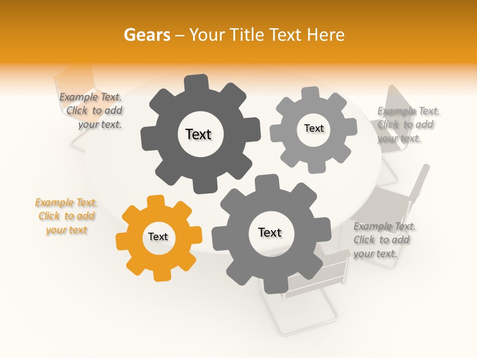 Leather Business Conference PowerPoint Template