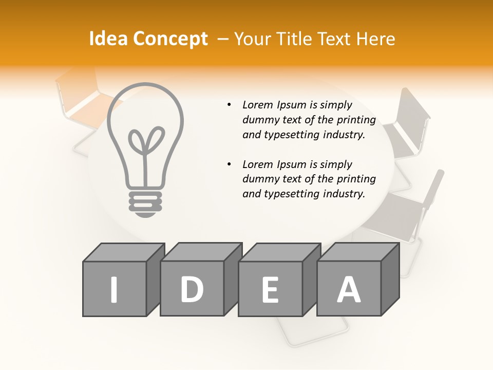 Leather Business Conference PowerPoint Template