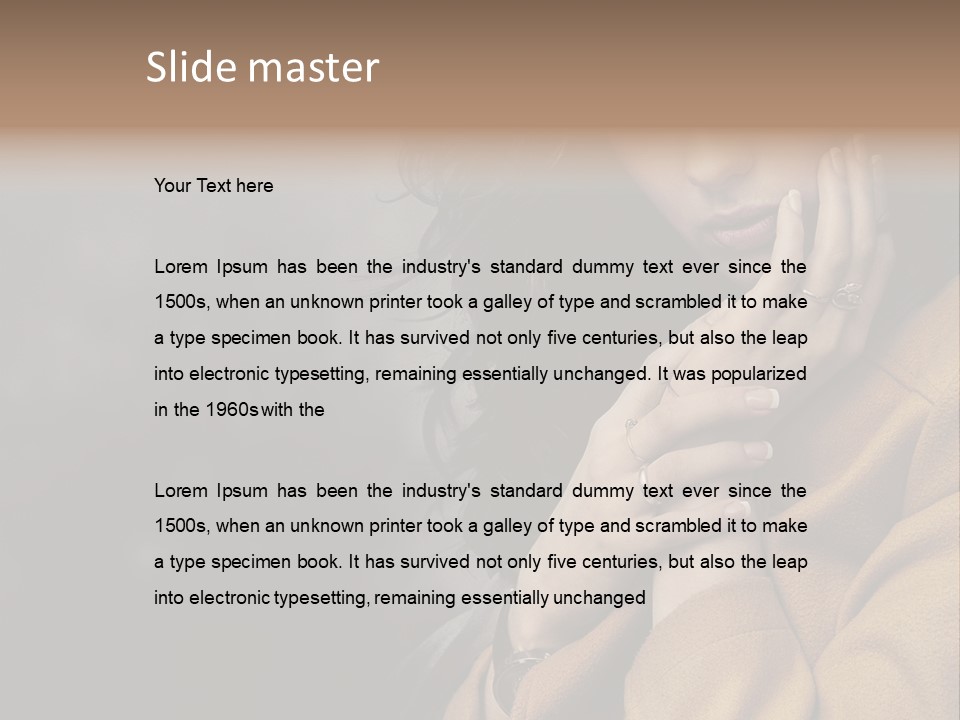 Young Y Outdoor PowerPoint Template