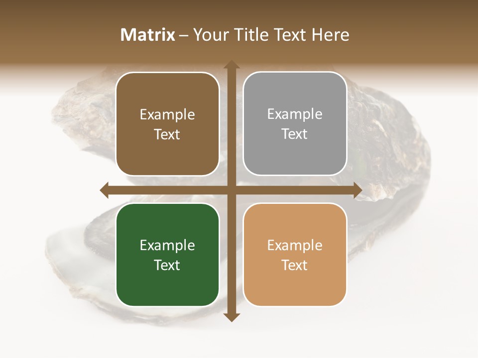 Tasty Jewelry Crustacean PowerPoint Template