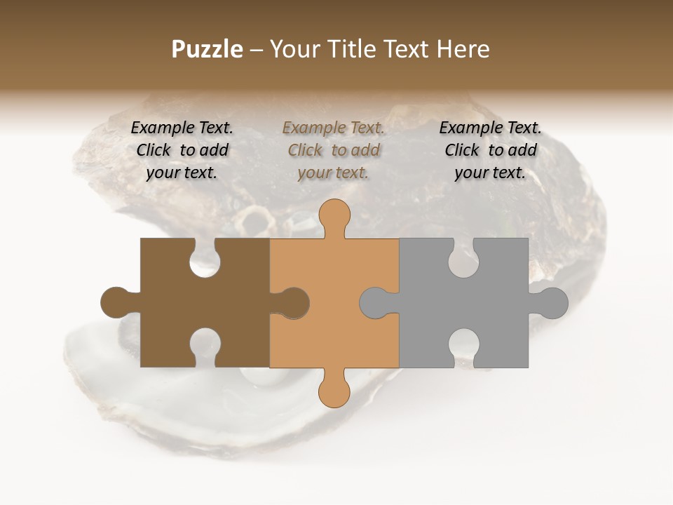 Tasty Jewelry Crustacean PowerPoint Template