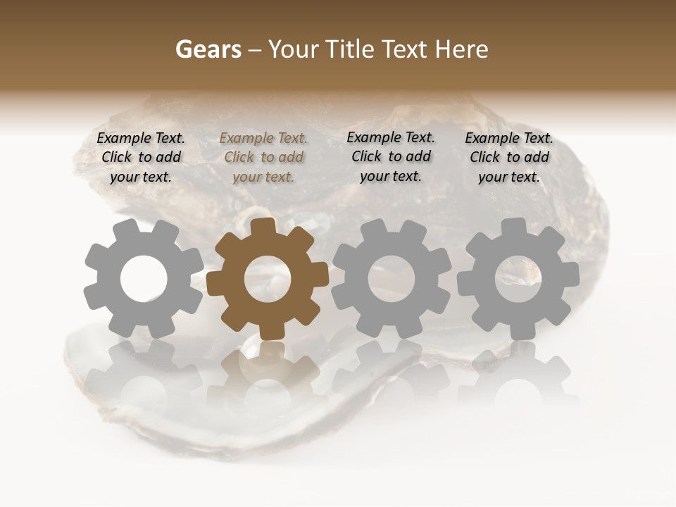 Tasty Jewelry Crustacean PowerPoint Template