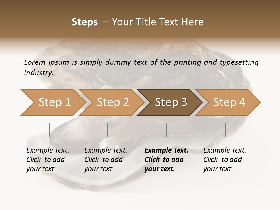 Tasty Jewelry Crustacean PowerPoint Template