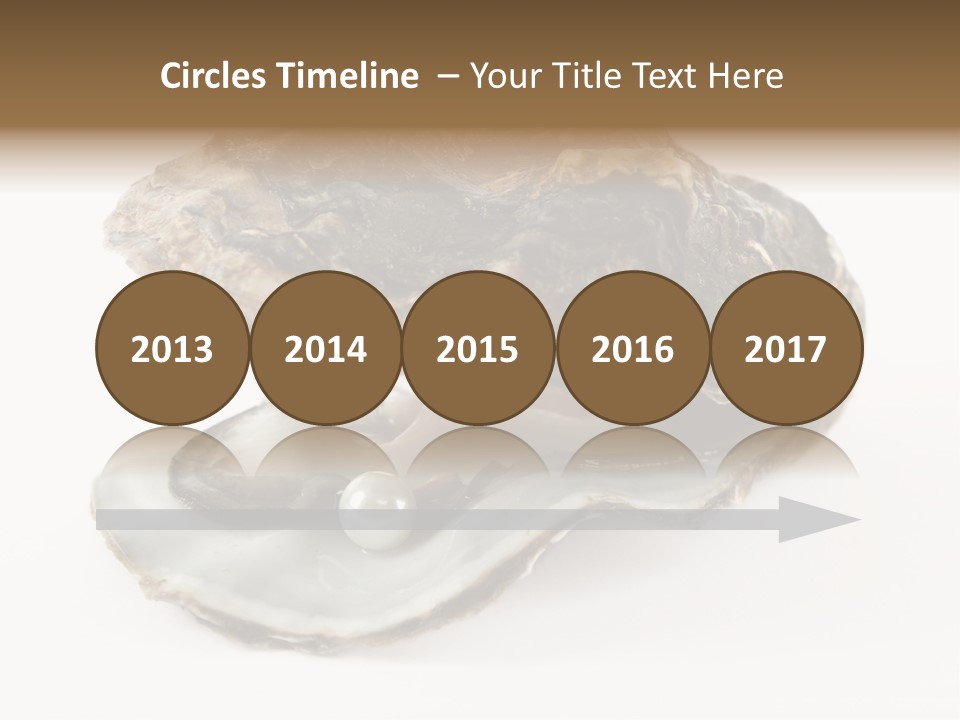 Tasty Jewelry Crustacean PowerPoint Template