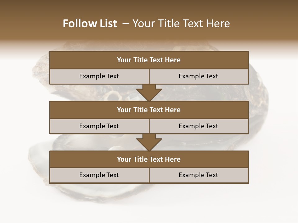 Tasty Jewelry Crustacean PowerPoint Template