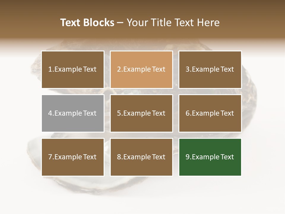 Tasty Jewelry Crustacean PowerPoint Template