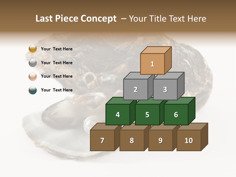 Tasty Jewelry Crustacean PowerPoint Template