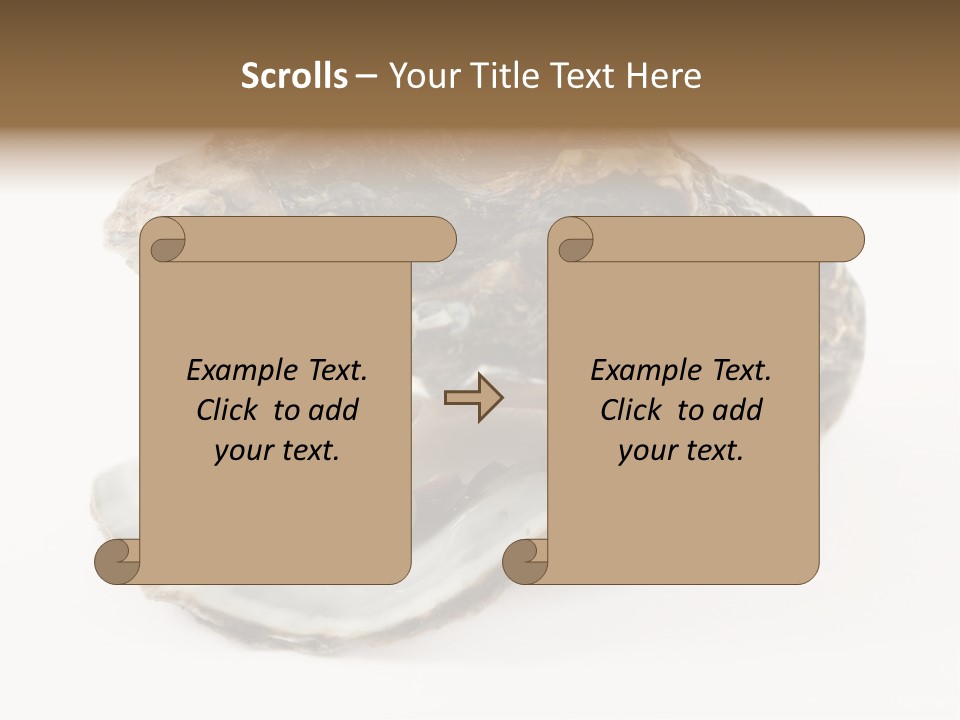 Tasty Jewelry Crustacean PowerPoint Template