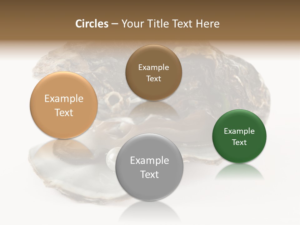 Tasty Jewelry Crustacean PowerPoint Template