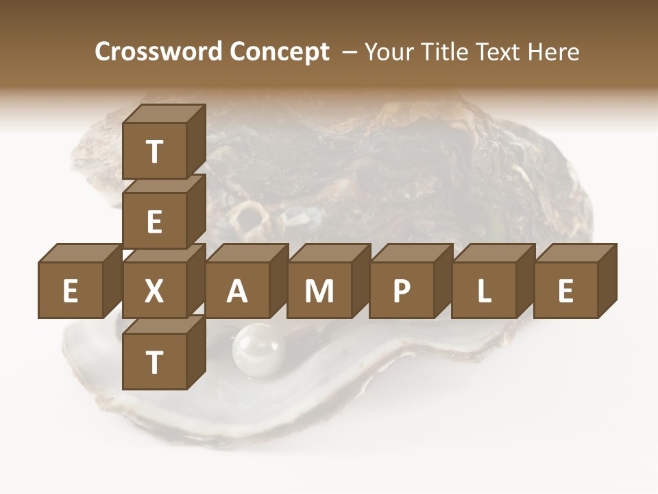 Tasty Jewelry Crustacean PowerPoint Template