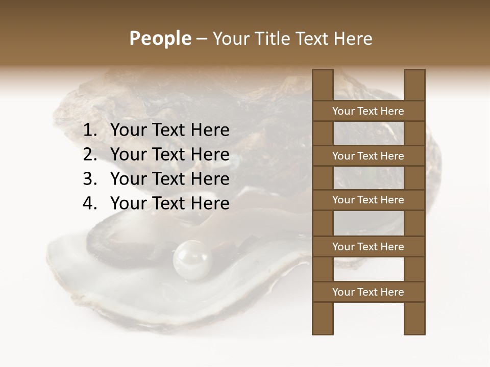 Tasty Jewelry Crustacean PowerPoint Template