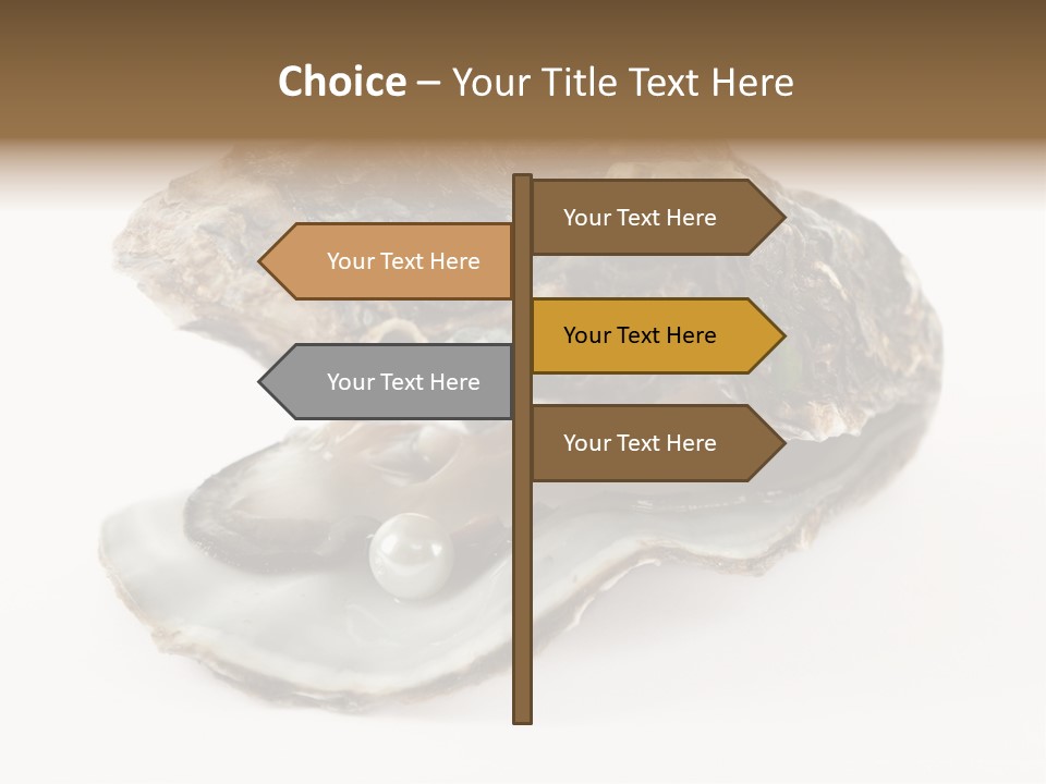 Tasty Jewelry Crustacean PowerPoint Template