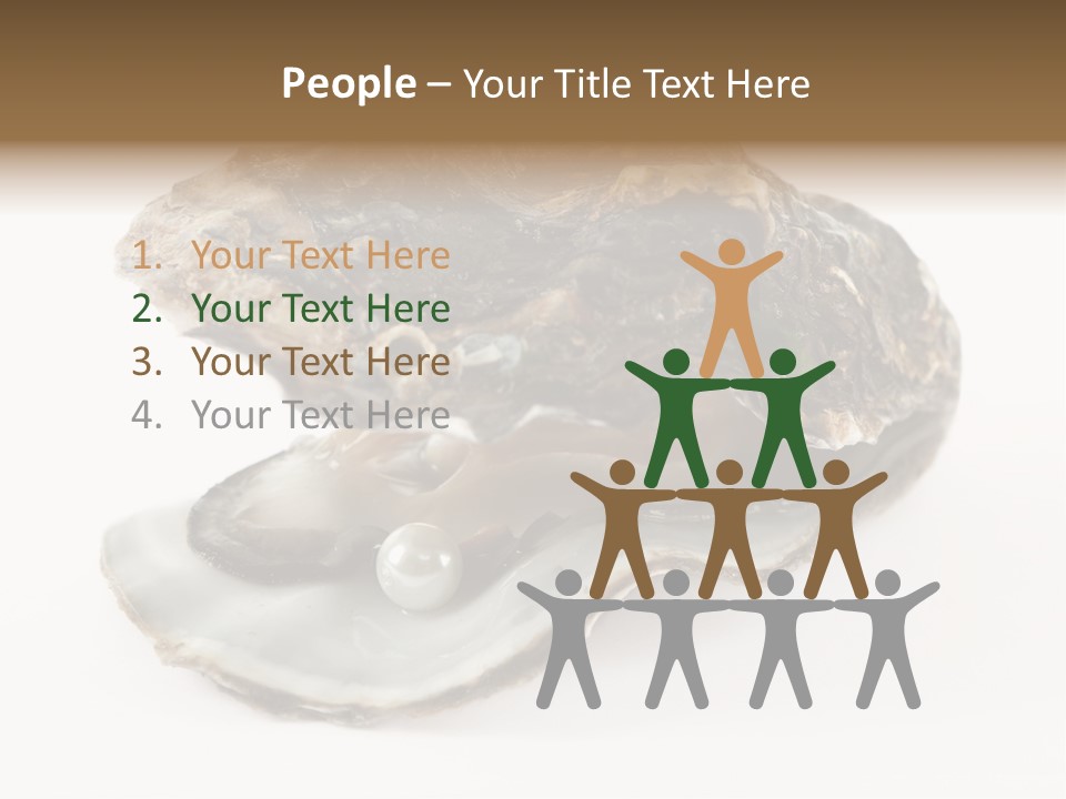 Tasty Jewelry Crustacean PowerPoint Template