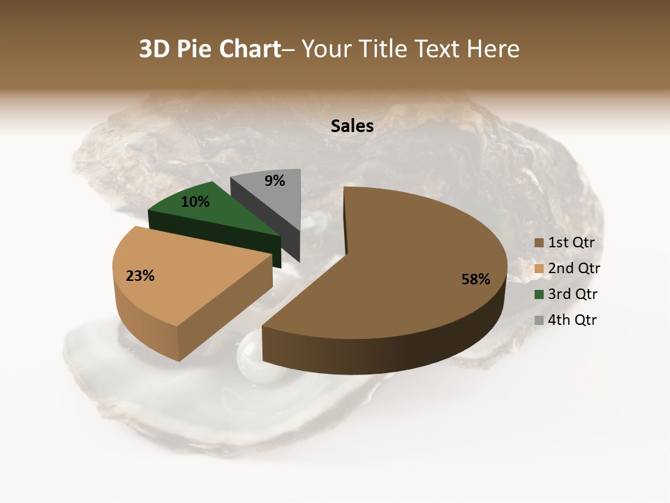 Tasty Jewelry Crustacean PowerPoint Template