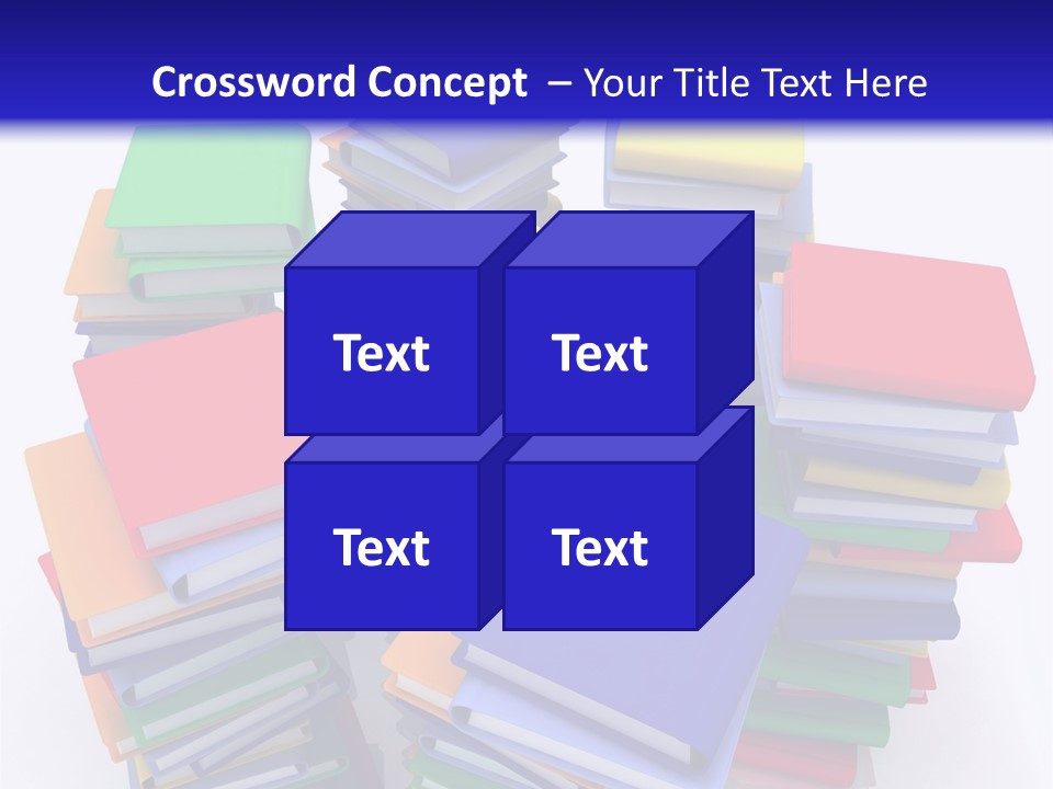 Read Stack Letters PowerPoint Template