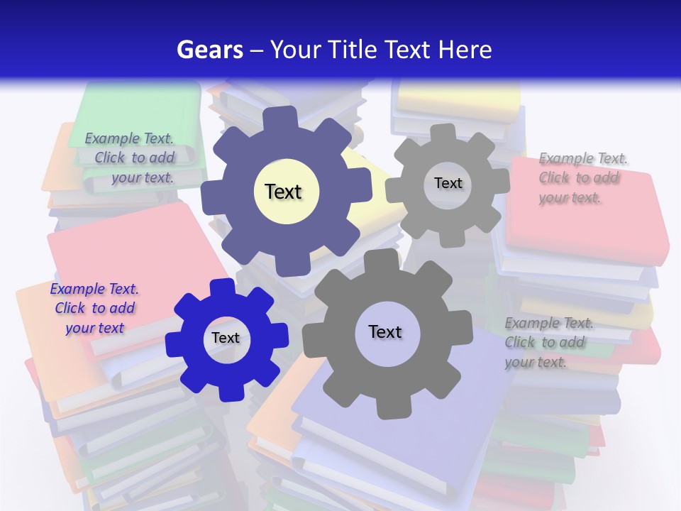 Read Stack Letters PowerPoint Template