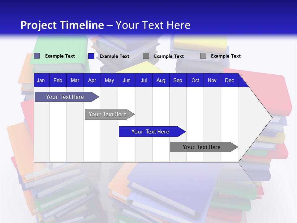 Read Stack Letters PowerPoint Template