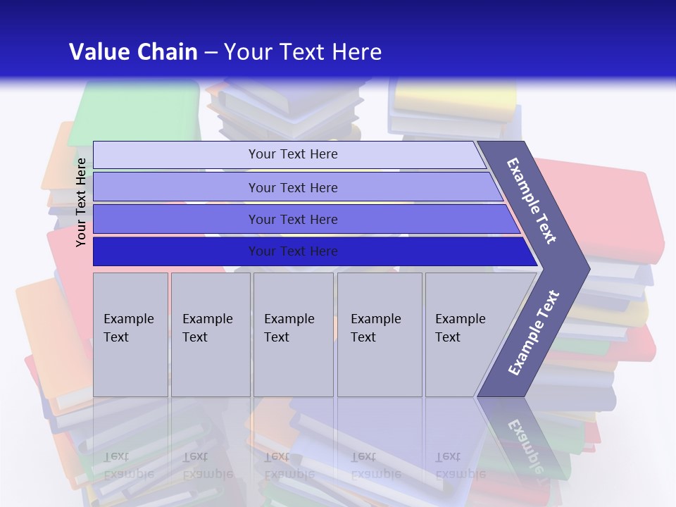 Read Stack Letters PowerPoint Template