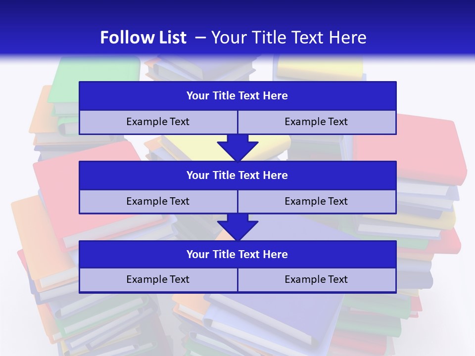 Read Stack Letters PowerPoint Template