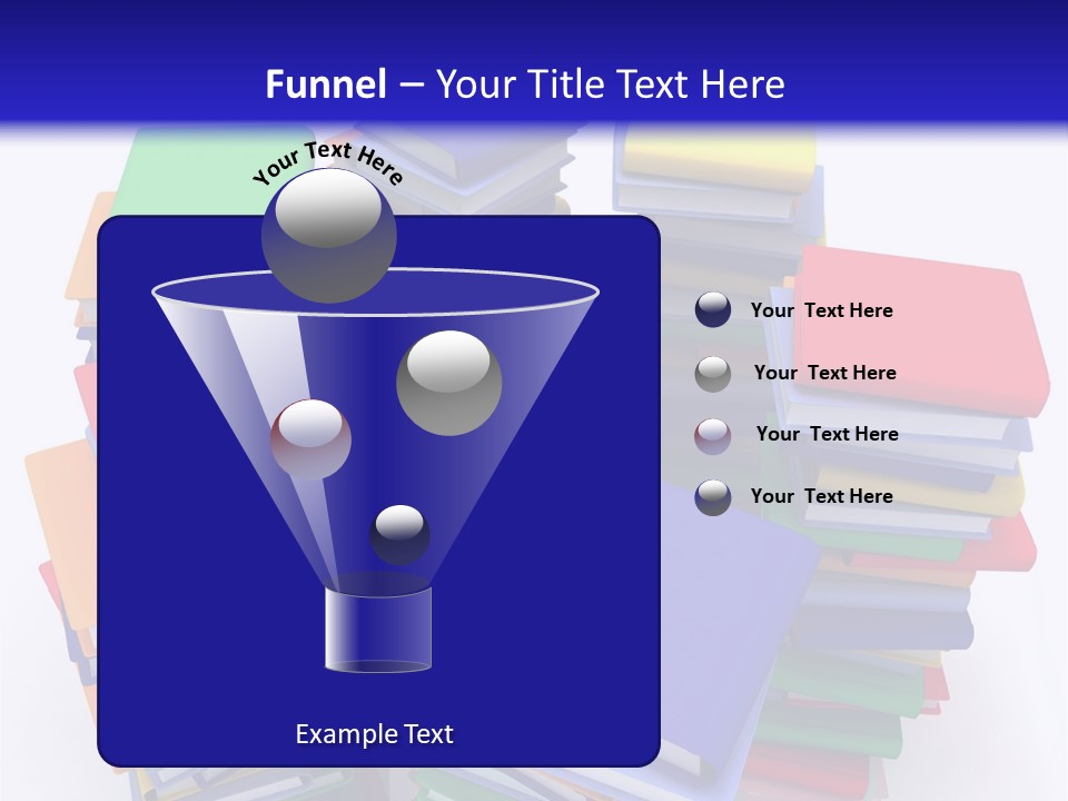Read Stack Letters PowerPoint Template