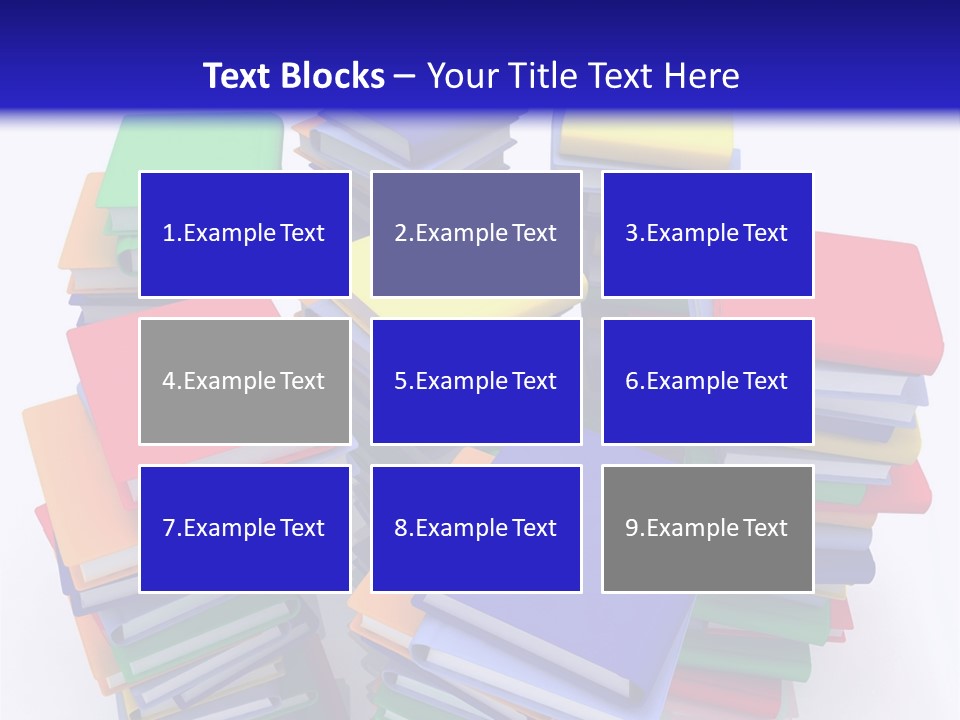 Read Stack Letters PowerPoint Template