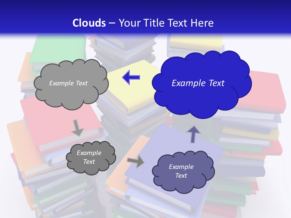 Read Stack Letters PowerPoint Template