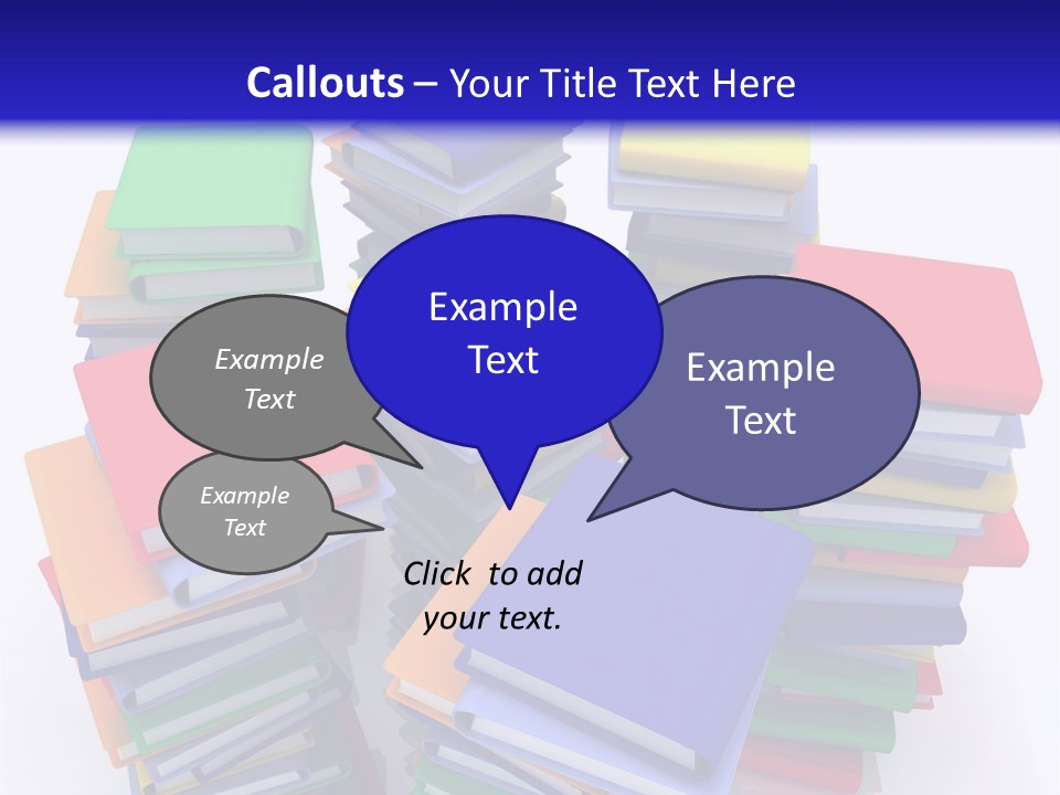 Read Stack Letters PowerPoint Template