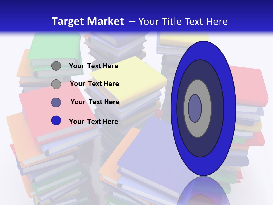 Read Stack Letters PowerPoint Template