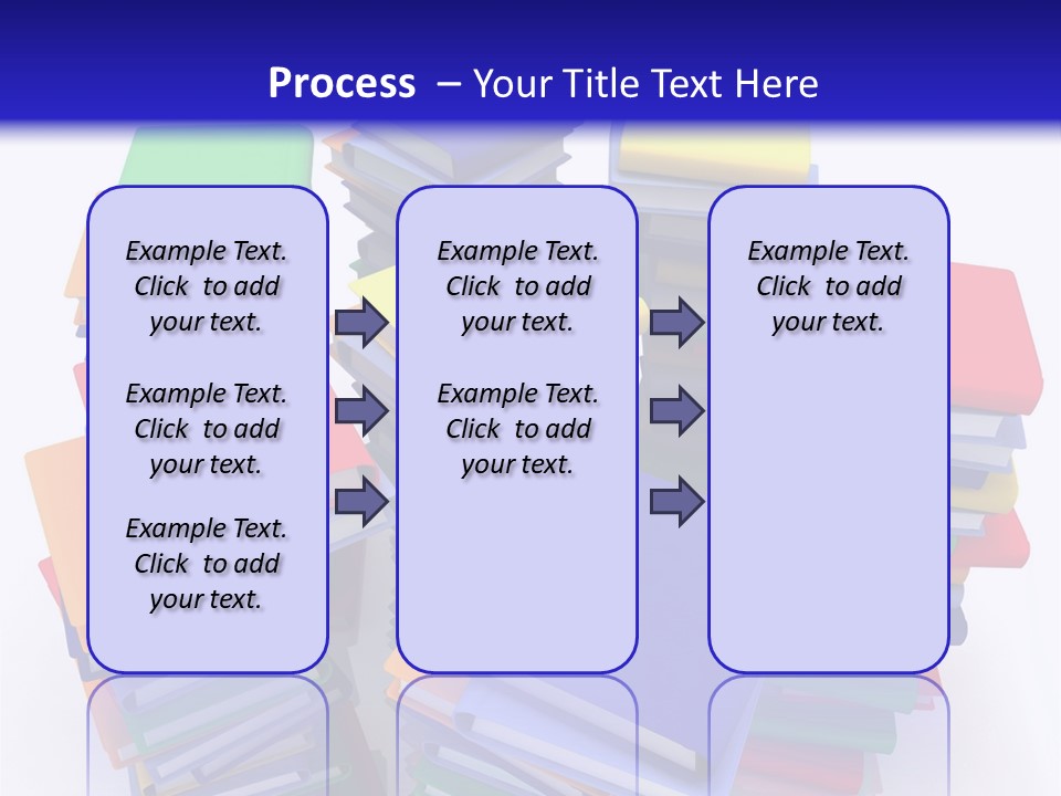 Read Stack Letters PowerPoint Template