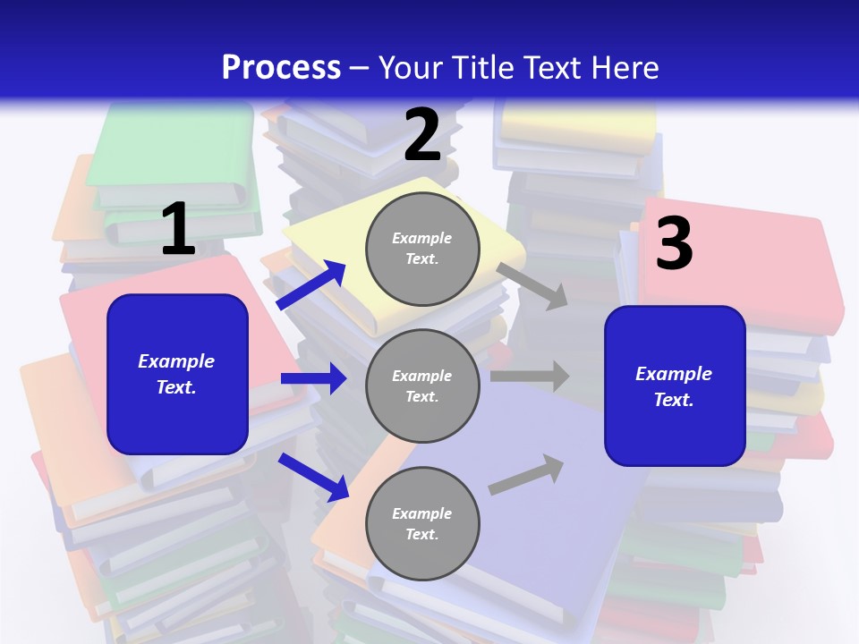 Read Stack Letters PowerPoint Template