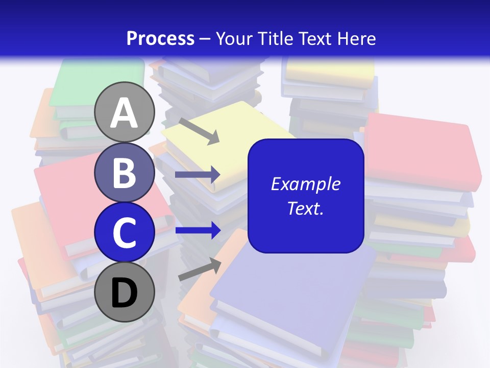 Read Stack Letters PowerPoint Template