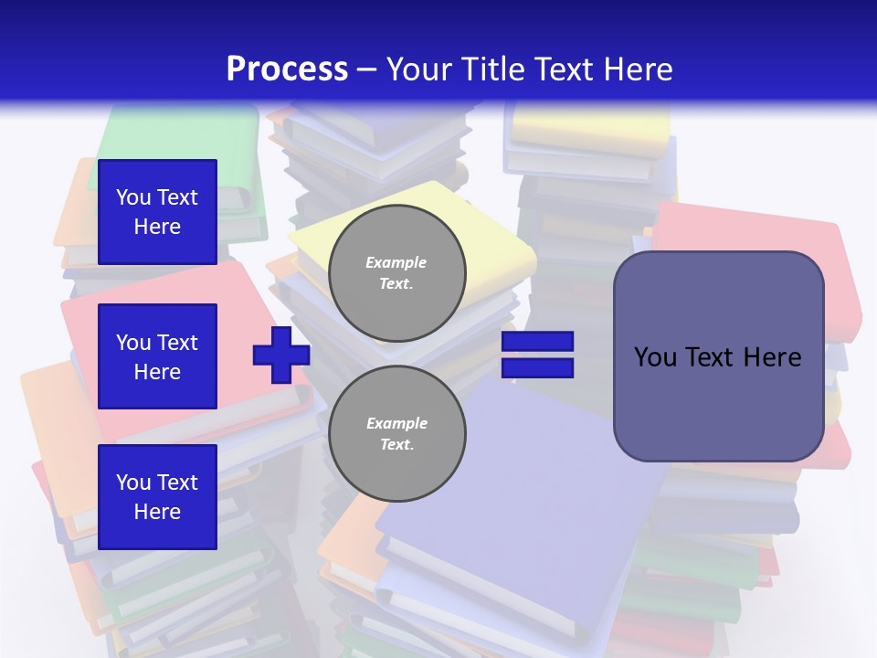 Read Stack Letters PowerPoint Template